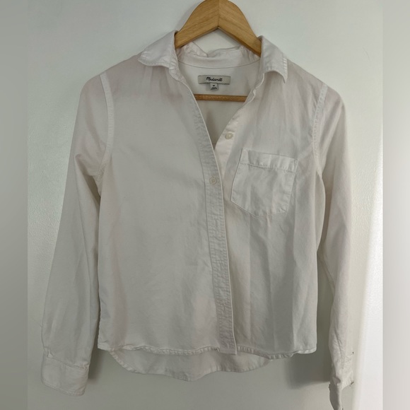 Madewell - Shrunken Button-Up Shirt - Picture 1 of 3